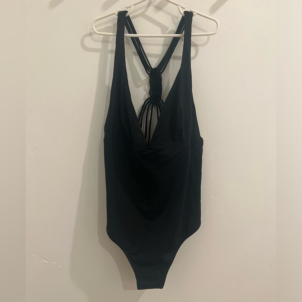 Lulus Black one Piece Swim